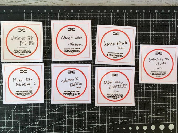 Manifesto Engene Zone Stickers SellerMade